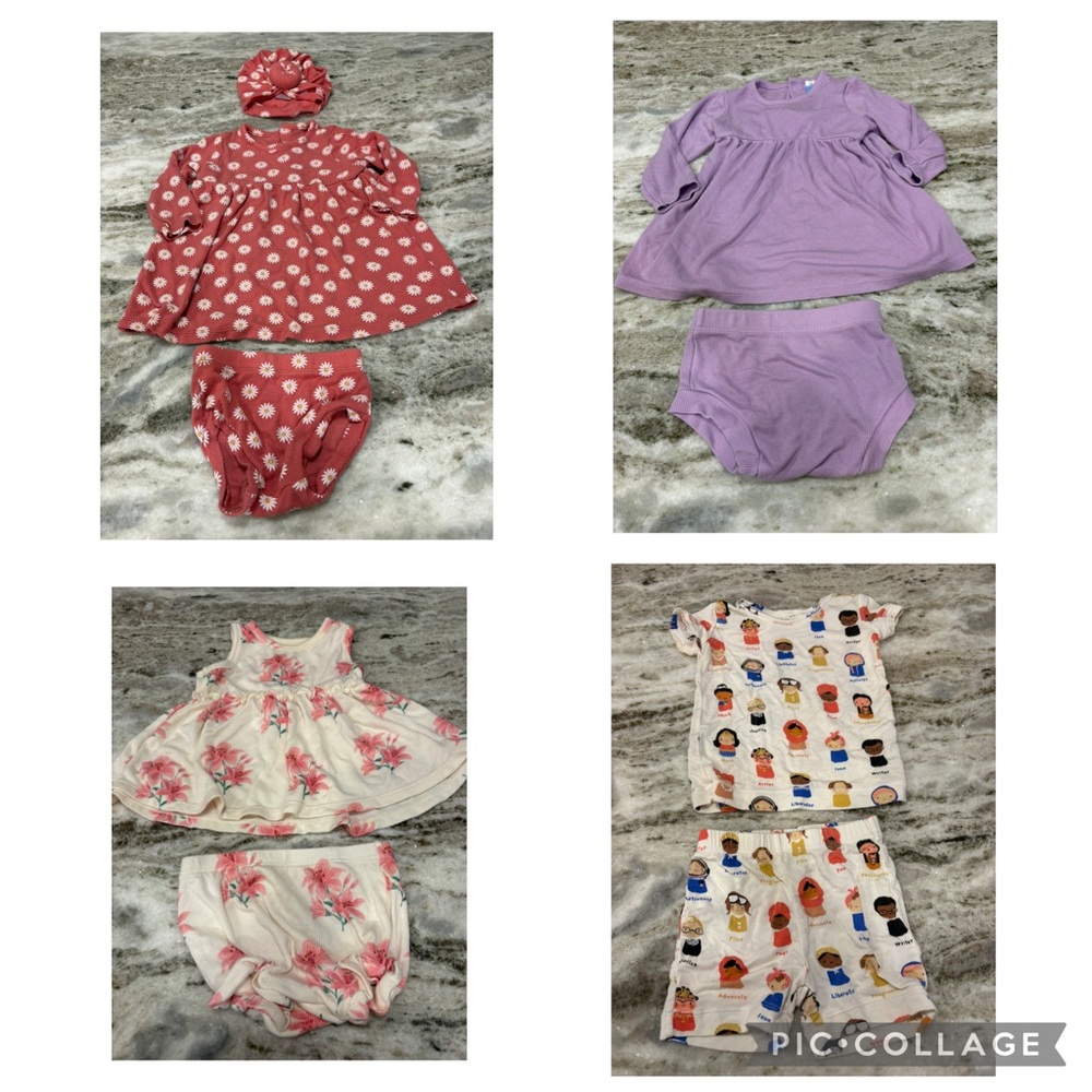Angel Dear 6-12 month bundle of four outfits